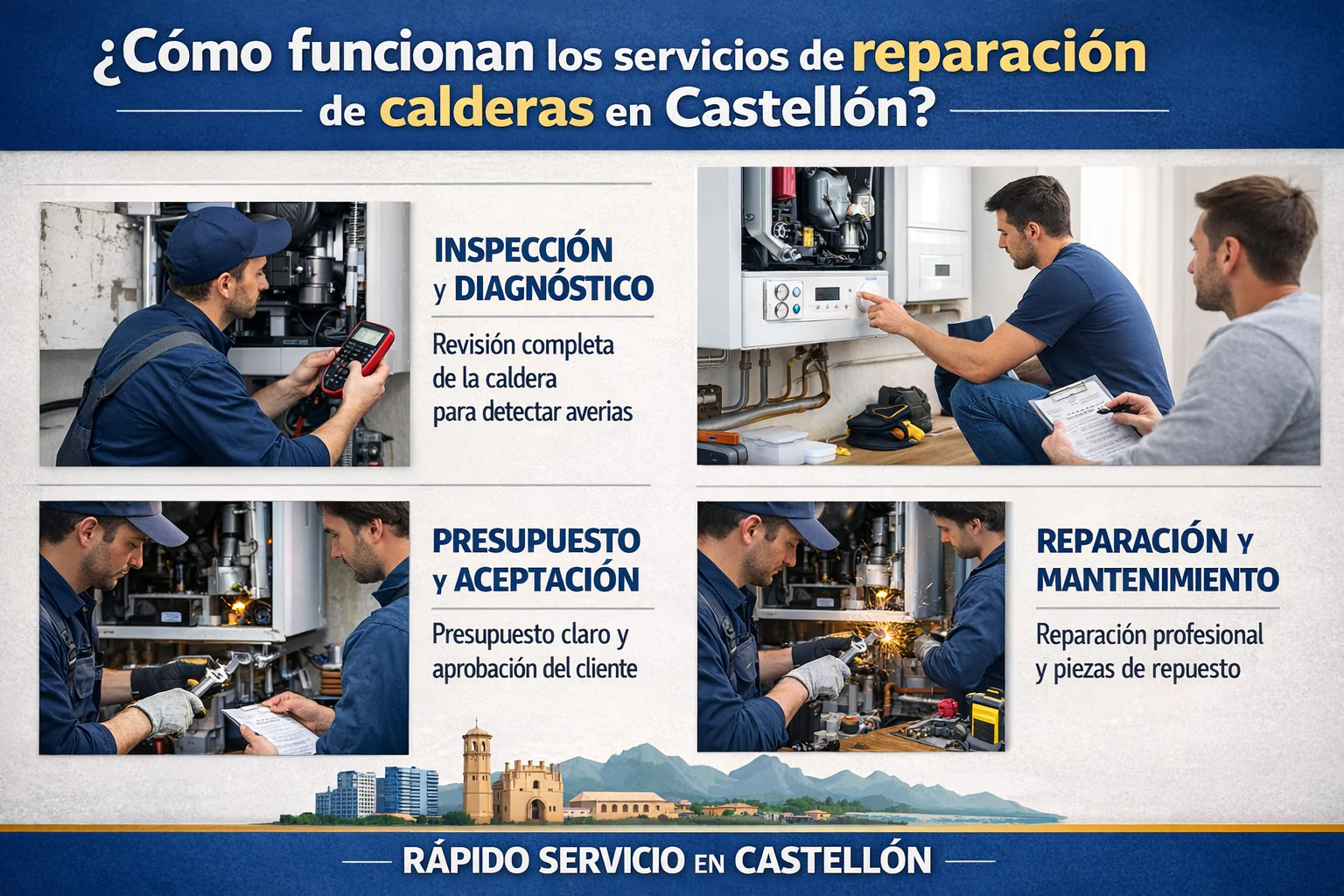 ¿Cómo funcionan los servicios de reparación de calderas en Castellón? Como funcionan los servicios de reparacion de calderas Castellon - ¿Cómo funcionan los servicios de reparación de calderas en Castellón?