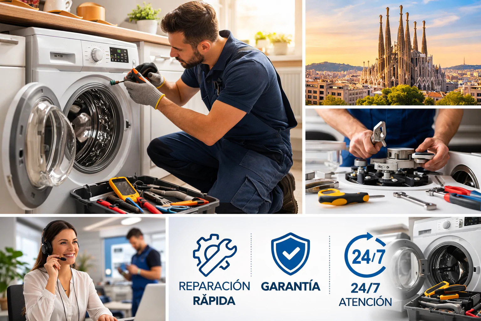 Que servicios de reparacion de lavadoras estan mas recomendados Barcelona - &iquest;Qu&eacute; servicios de reparaci&oacute;n de lavadoras est&aacute;n m&aacute;s recomendados en Barcelona?