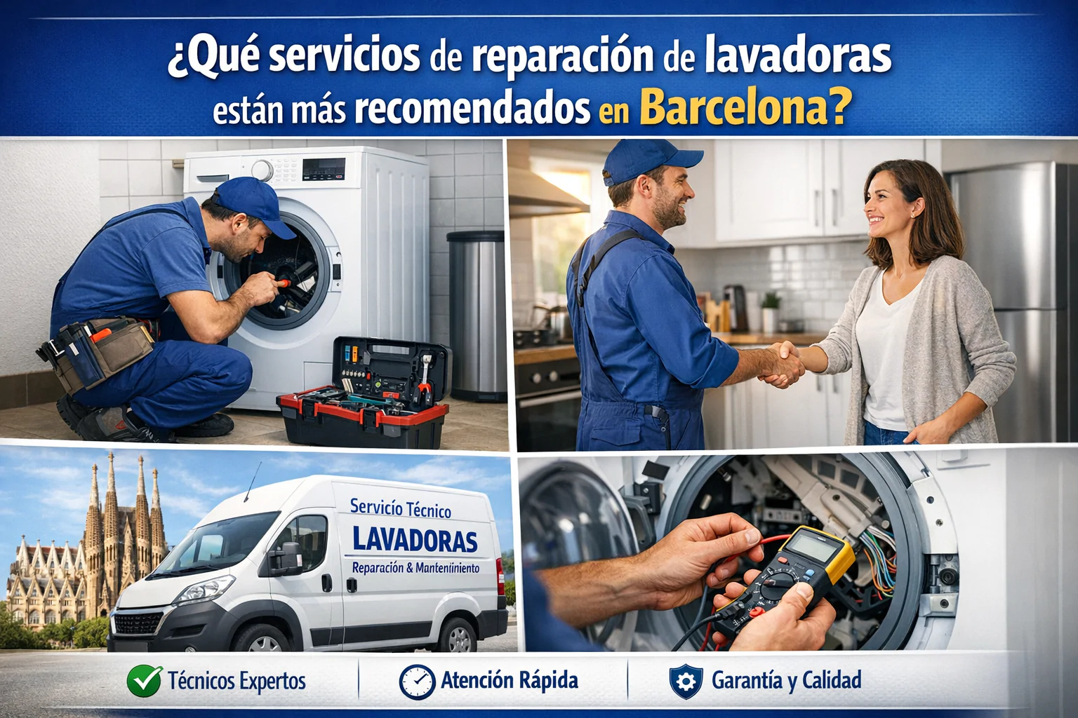 Que servicios de reparacion de lavadoras estan mas recomendados en Barcelona - &iquest;Qu&eacute; servicios de reparaci&oacute;n de lavadoras est&aacute;n m&aacute;s recomendados en Barcelona?
