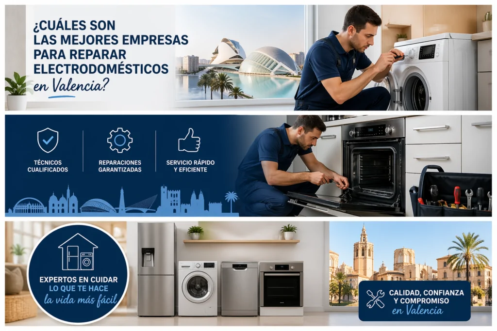 Cuales son las mejores empresas para reparar electrodomesticos en Valencia 1024x683 - ¿Cuáles son las mejores empresas para reparar electrodomésticos en Valencia?