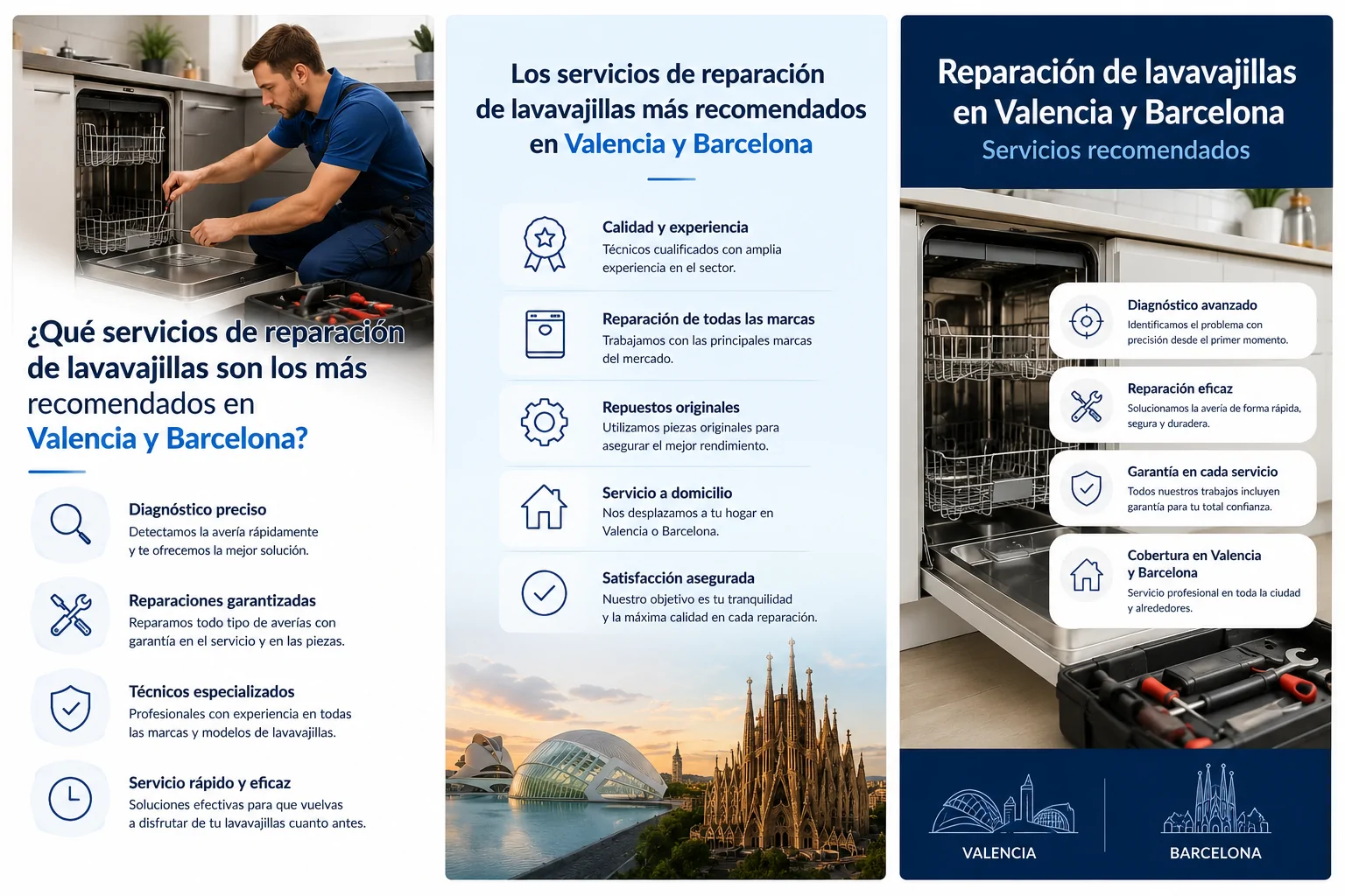 ¿Qué servicios de reparación de lavavajillas son los más recomendados en Valencia y Barcelona? Que servicios de reparacion de lavavajillas son los mas recomendados Valencia y Barcelona - ¿Qué servicios de reparación de lavavajillas son los más recomendados en Valencia y Barcelona?